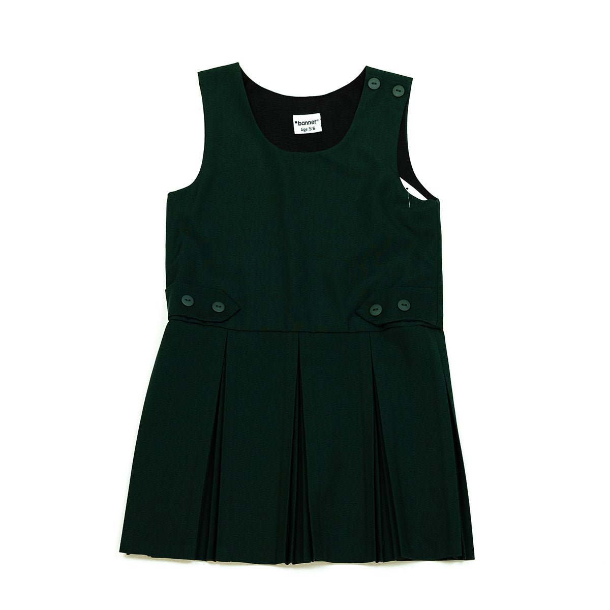 Banner Bottle Green Tenby Pinafore