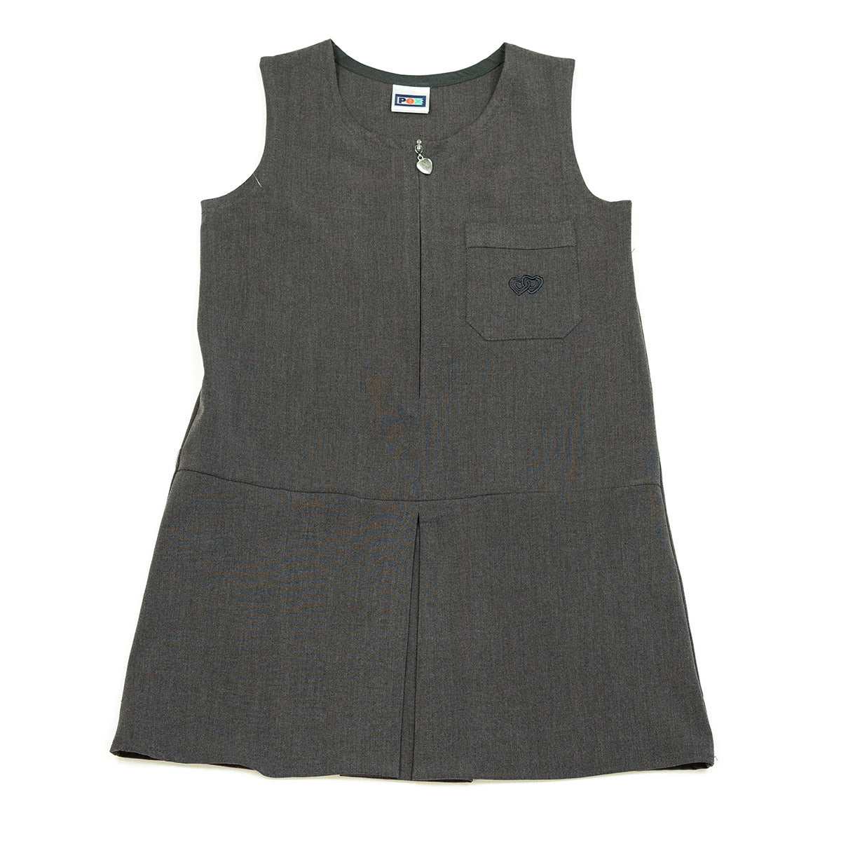 PEX Grey School Pinafore