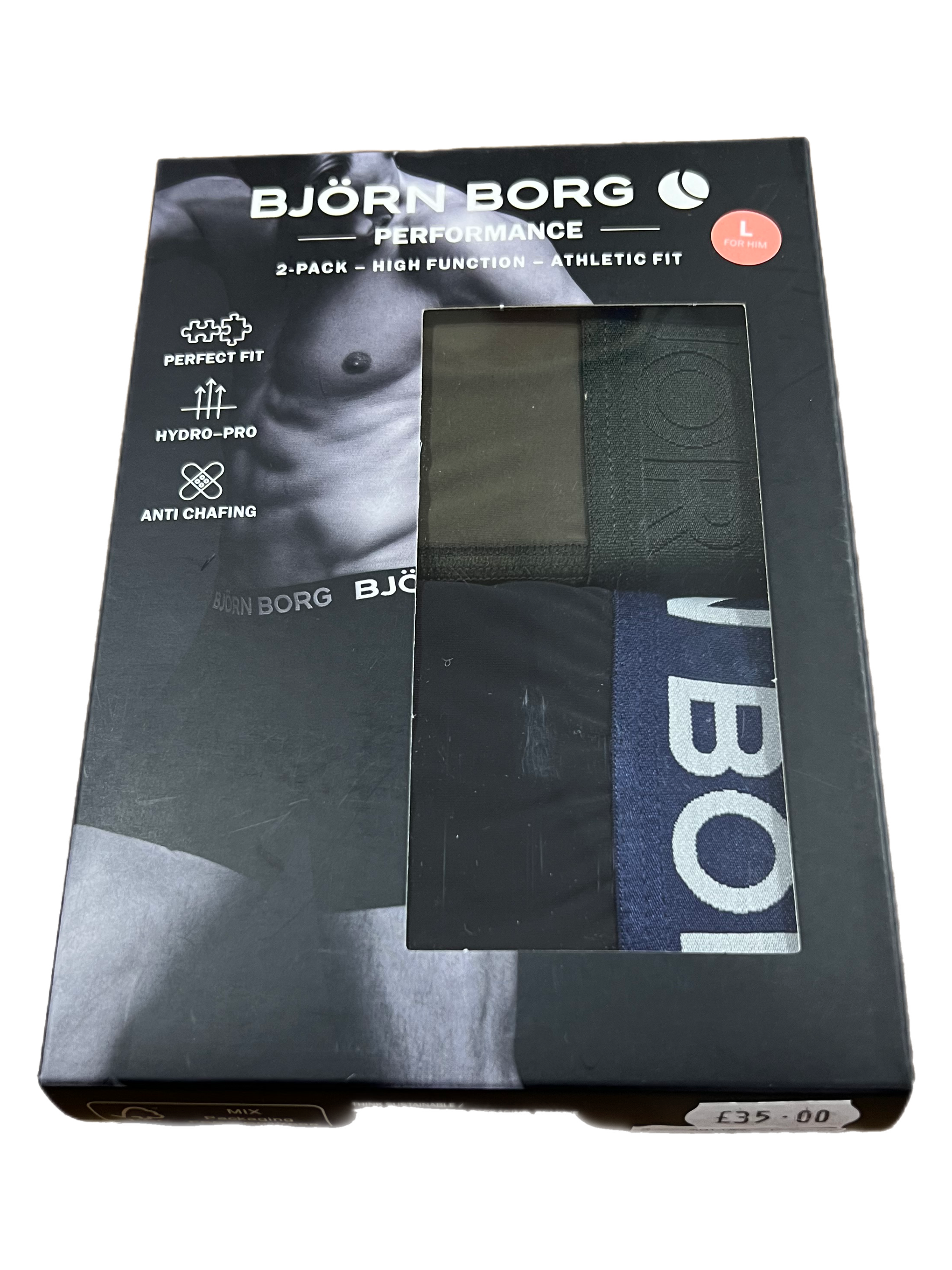 Bjorn Borg Performance Boxer 2 Pack