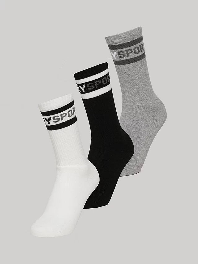 Superdry Coolmax Sport Crew Sock 3 pack