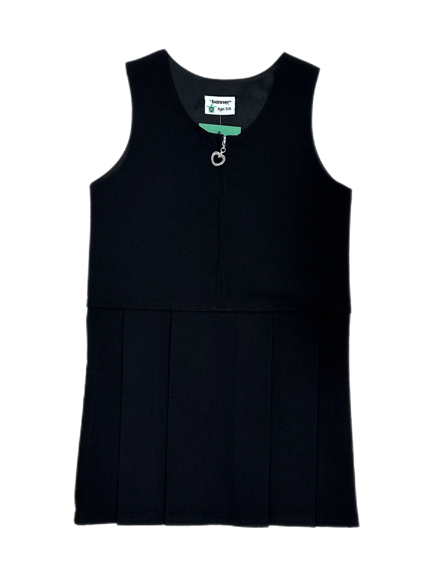 Banner Lynton Black Pleated Pinafore