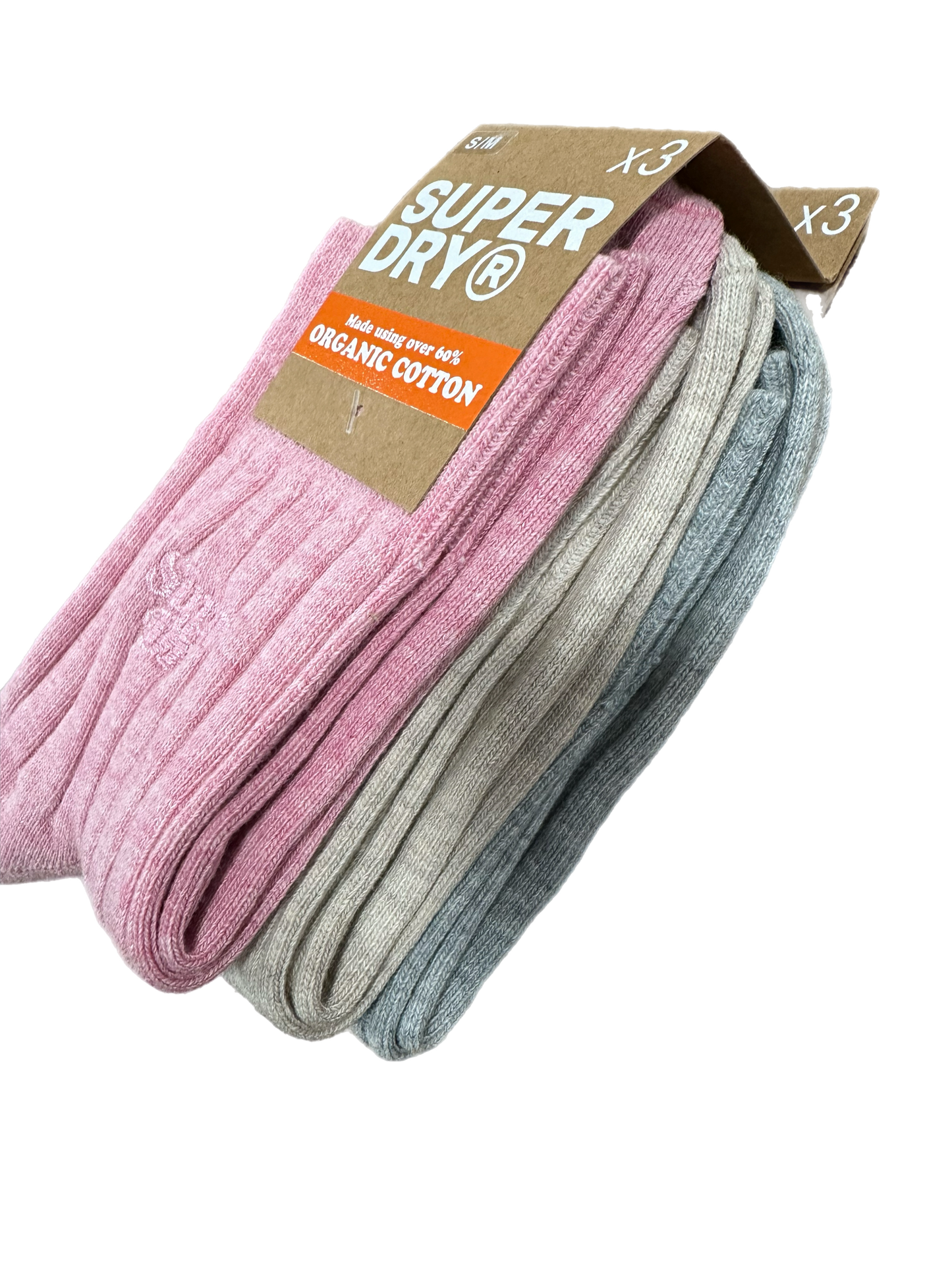 Superdry Cotton Short Socks 3Pk