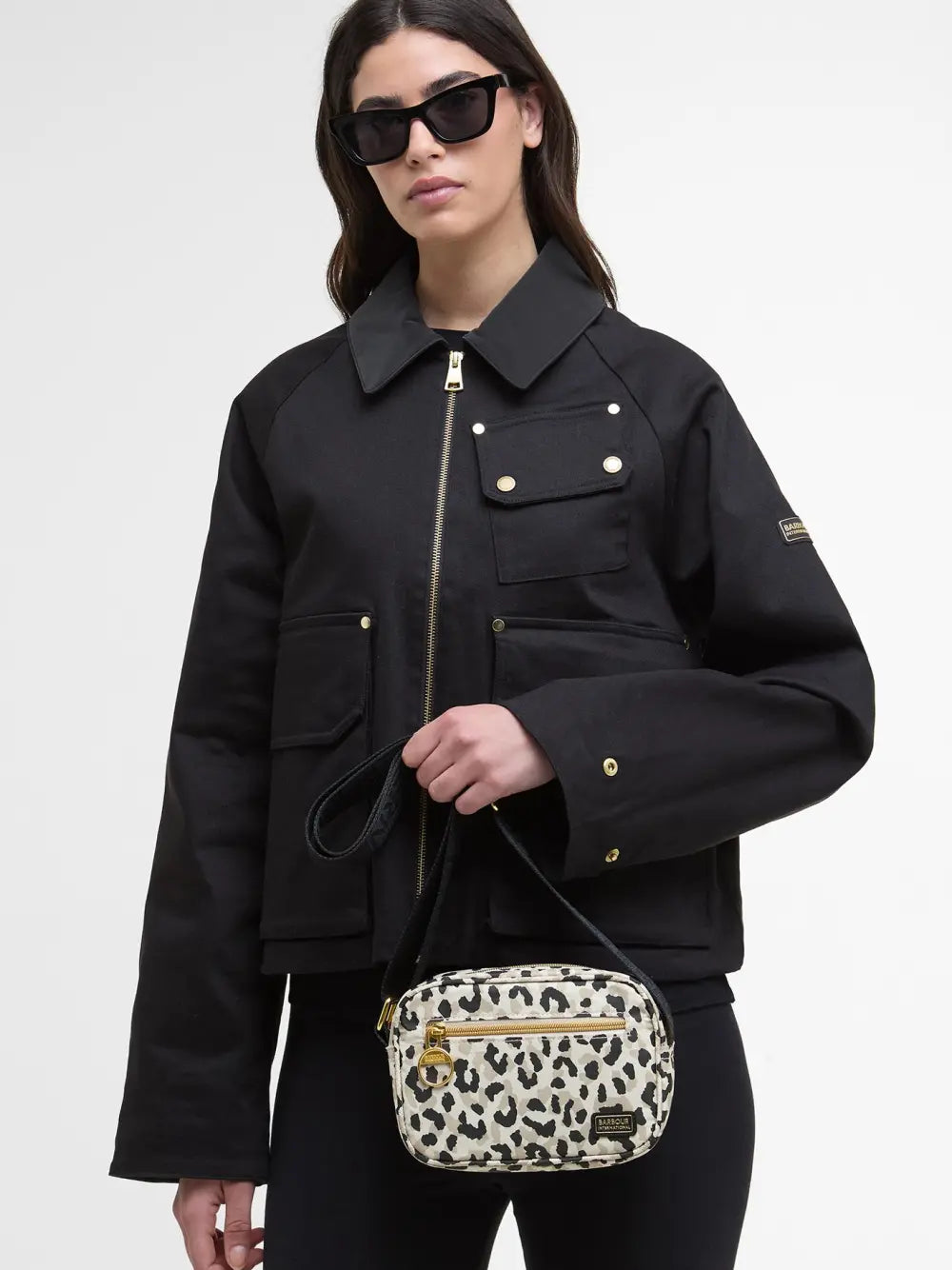 Barbour International Boulevard Micro Crossbody Bag