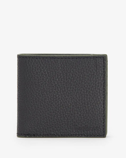 Barbour Grain Leather Billfold Wallet