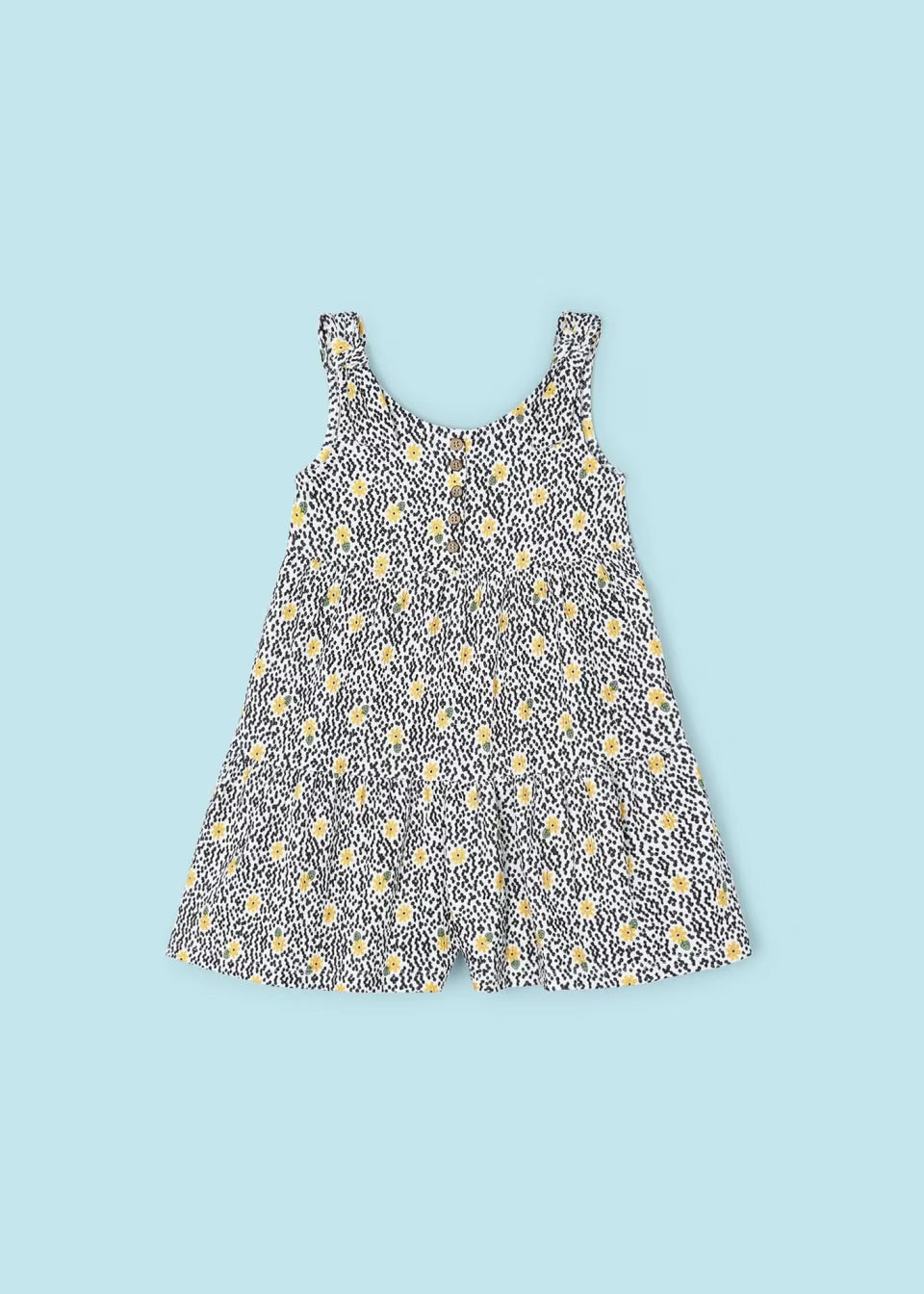 Mayoral Girls Tie Strap Play Suit 3865