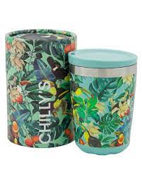 Chilly's Tropical Edition Reusable Coffee Cup 340ml