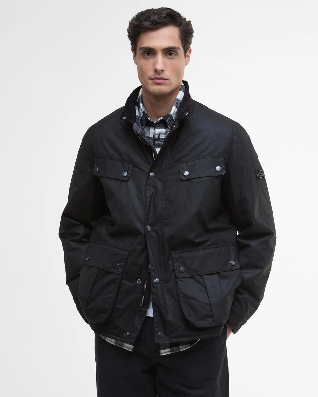 Barbour International Dukeley Wax Jacket – Ivan Jameson Portadown