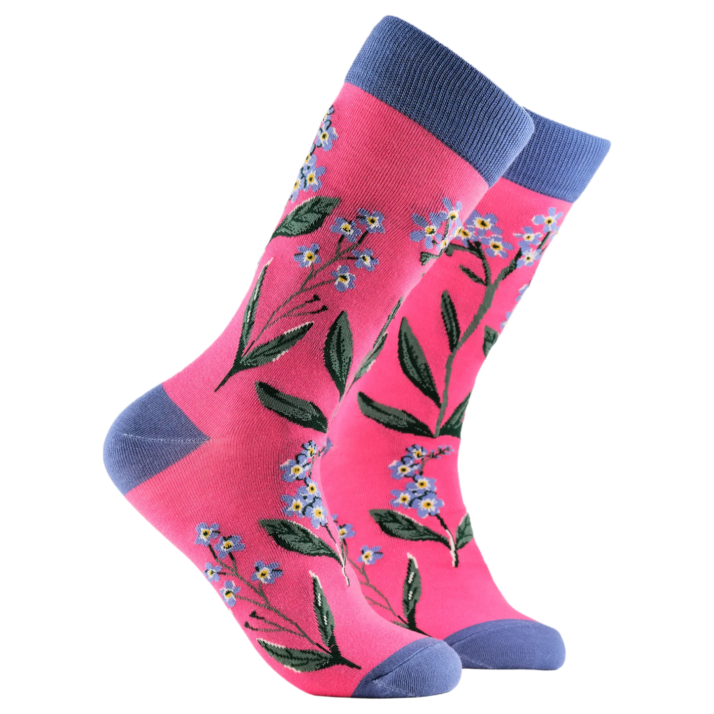 Soctopus Forget Me Nots Bamboo Socks