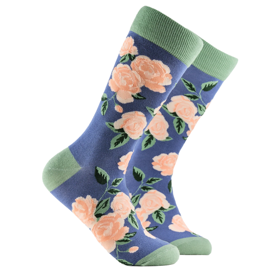 Soctopus Roses Bamboo Socks