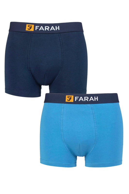 Farah 2 Pack Cotton Trunks