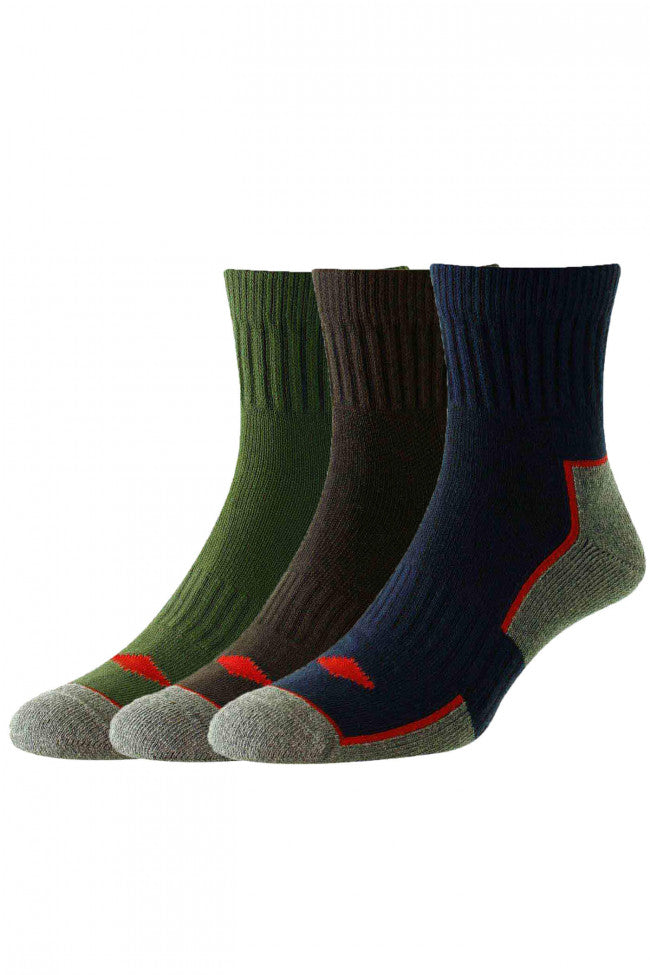 HJ Hall Comfort Top Short Work Socks 10