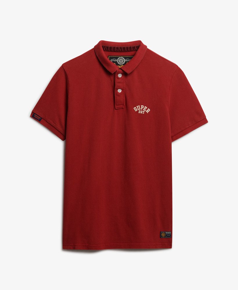 Superdry Vintage Athletic Embroidered Polo Shirt