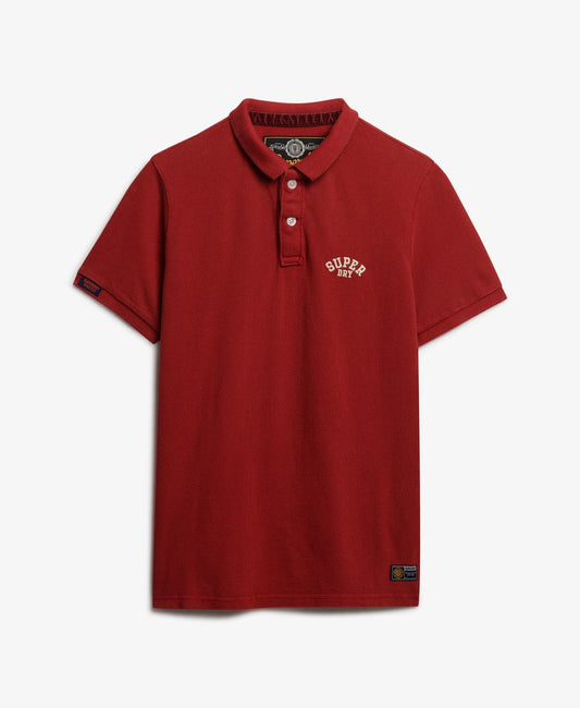 Superdry Vintage Athletic Embroidered Polo Shirt