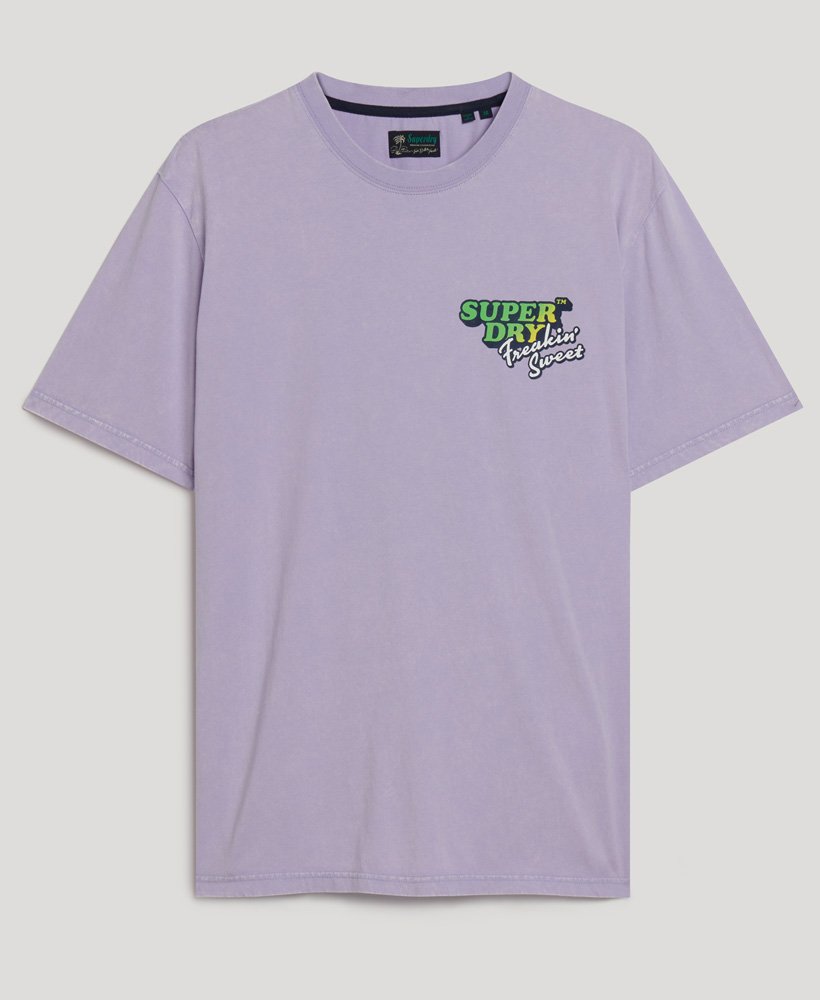 Superdry Neon Travel Chest Loose T-Shirt