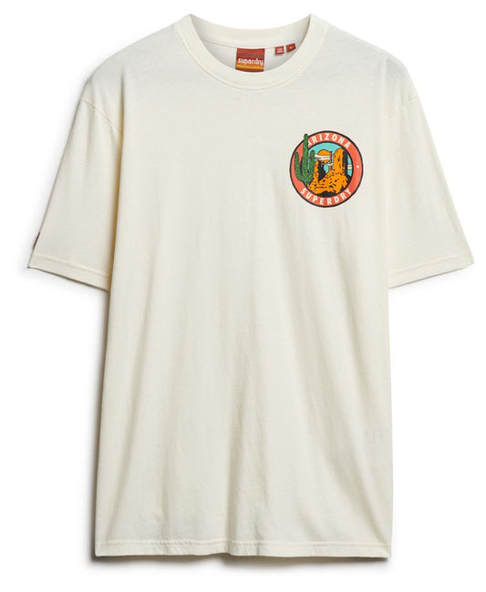 Superdry Travel Postcard Chest T-Shirt
