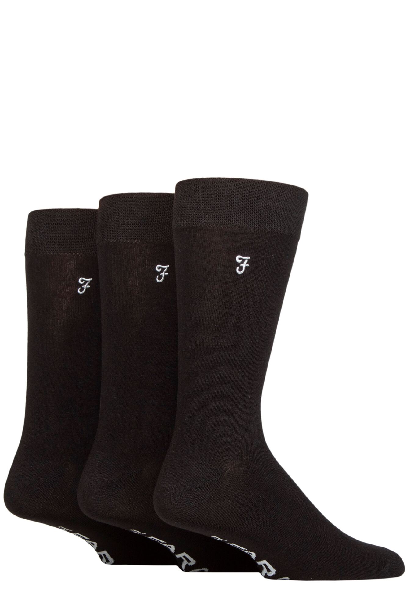 Farah 3 Pack Bamboo Socks