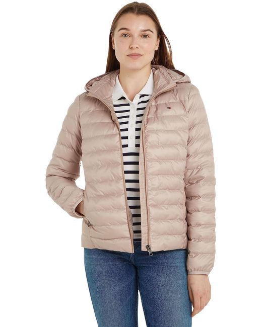 Tommy Hilfiger Womens LW Global Stripe Jacket