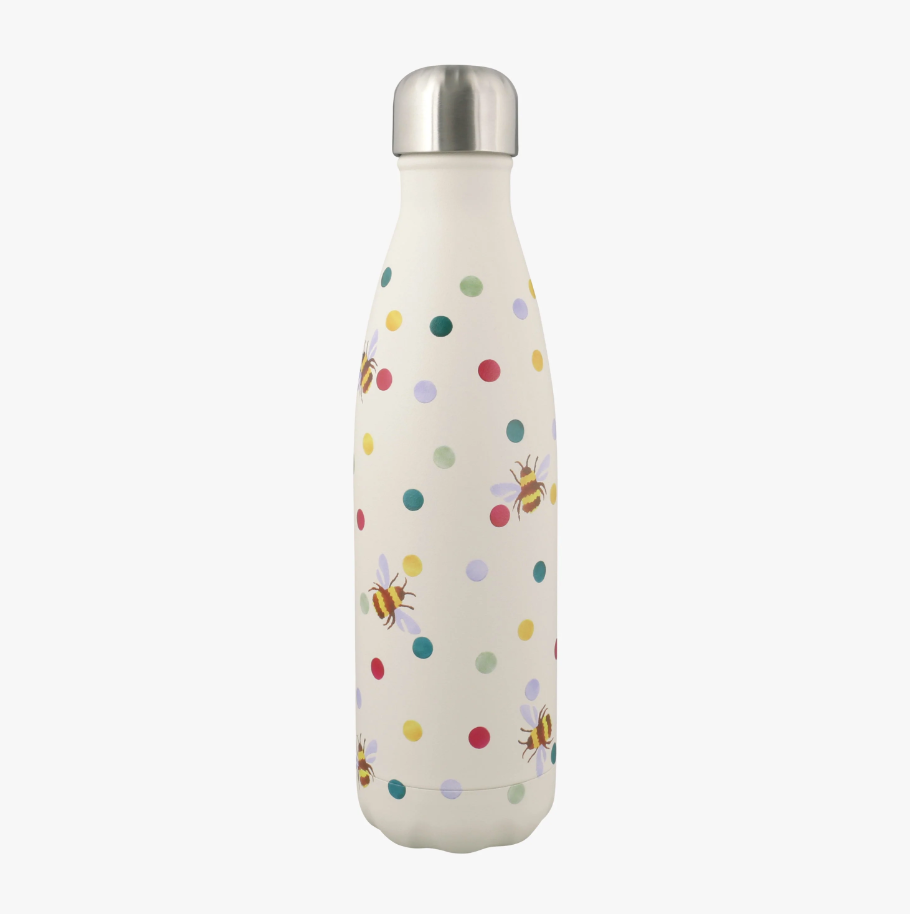 Chilly's x Emma Bridgewater Bumblebee & Small Polka Dots Water Bottle