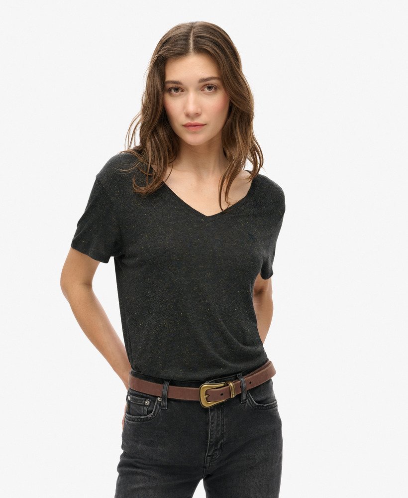 Superdry Studios Slub V-Neck T-Shirt