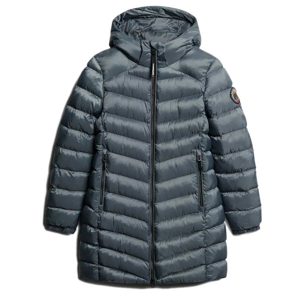 Superdry Hooded Fuji Midi Padded Jacket