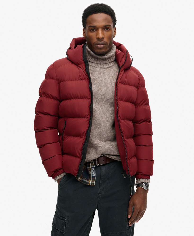 Superdry Hooded Sports Puffer Jacket