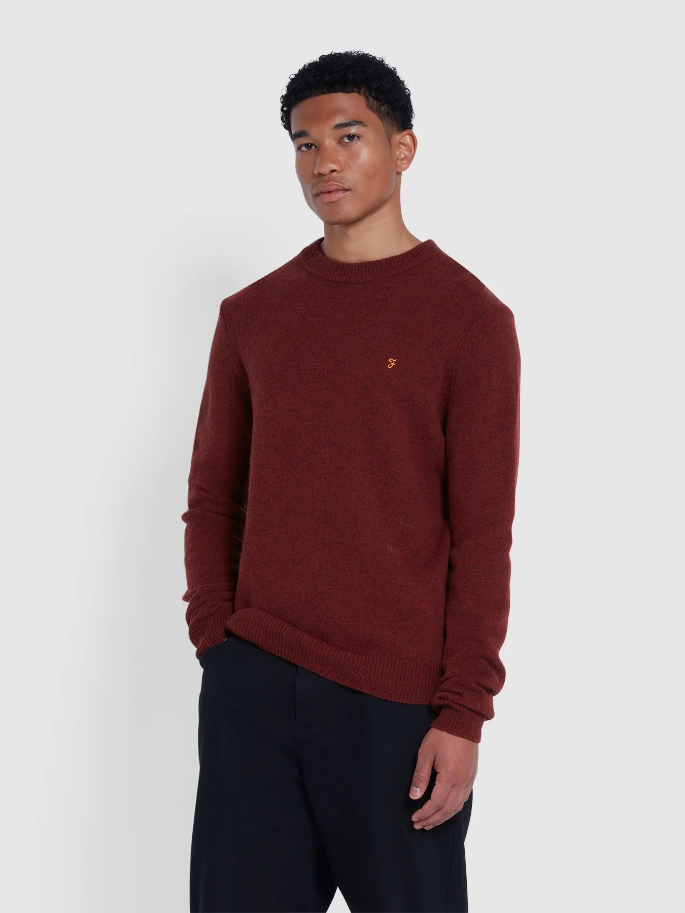 Farah Birchall Crew Knit