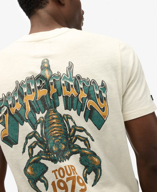 Superdry Biker Rock Relaxed T-Shirt