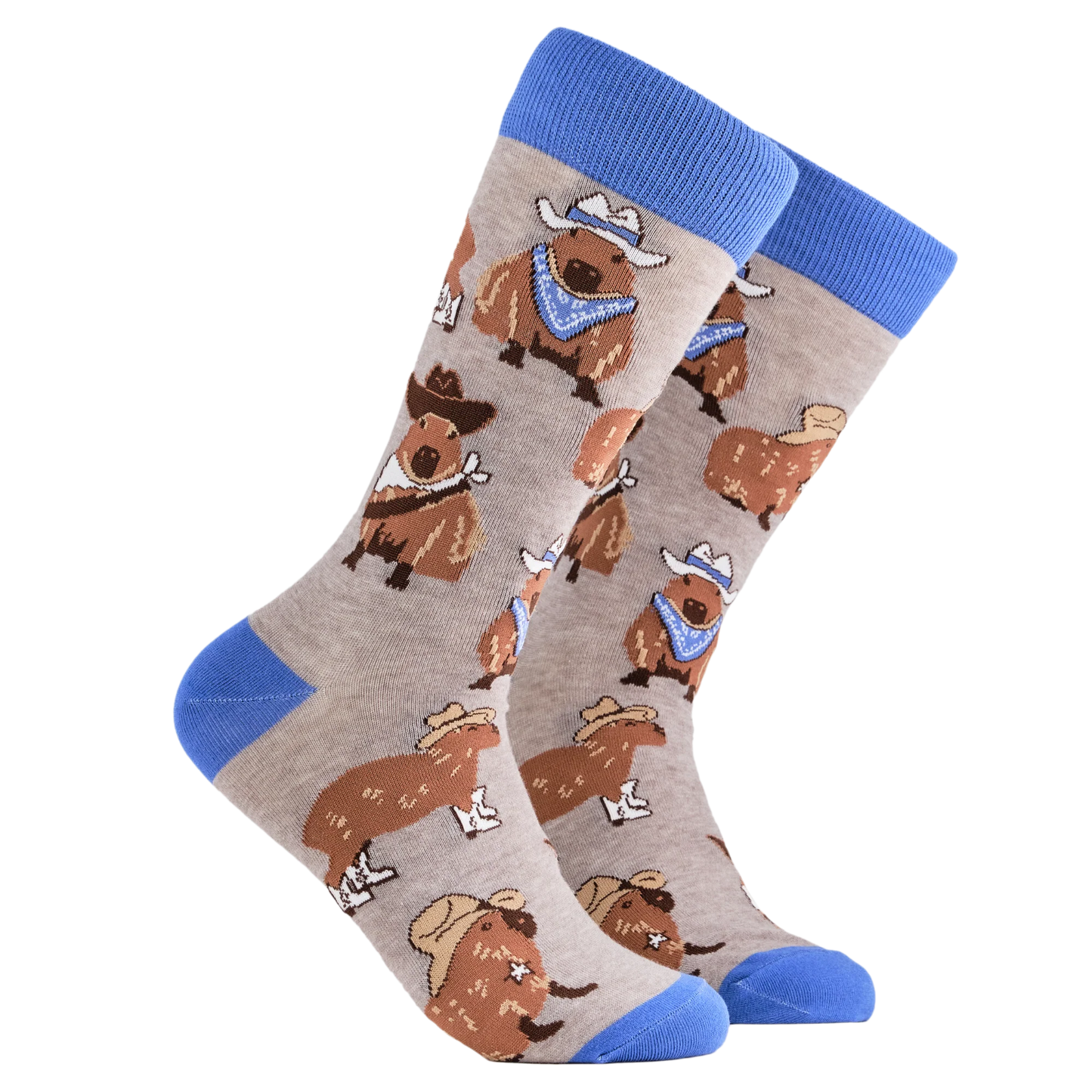 Soctopus Cowboy Capybara Socks