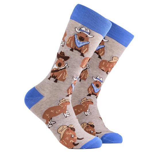 Soctopus Cowboy Capybara Socks