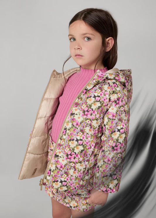 Mayoral Girls Reversible Coat 4494