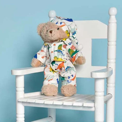 Powell Craft Teddy in Dino Pyjamas