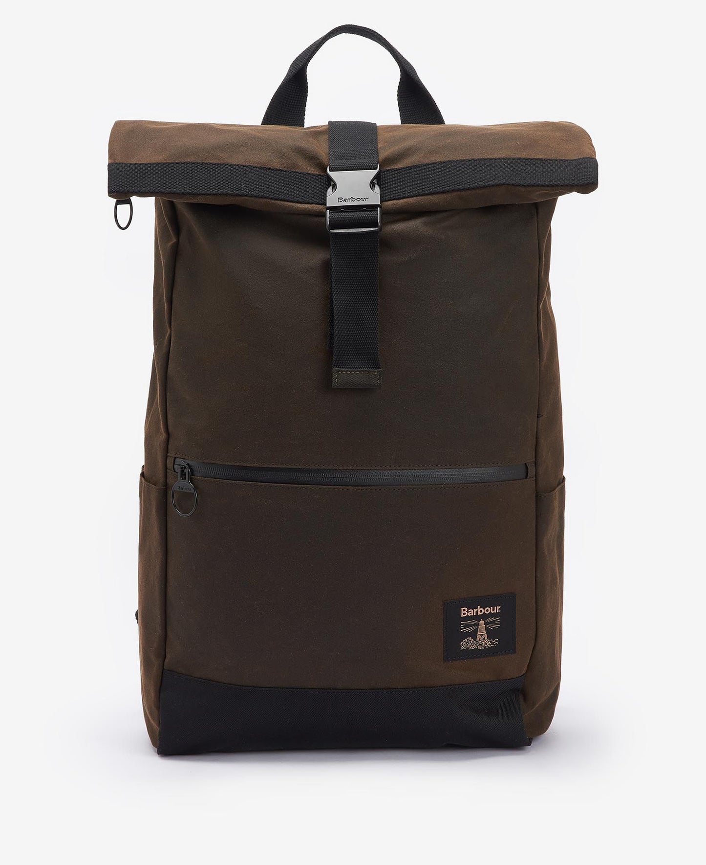 Barbour Field Roll-Top Wax Backpack