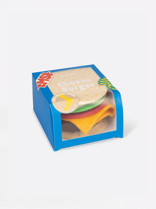 Eat My Socks Cheeseburger Socks