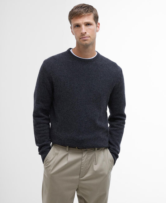 Barbour Essential Lambswool Crew Neck Sweater