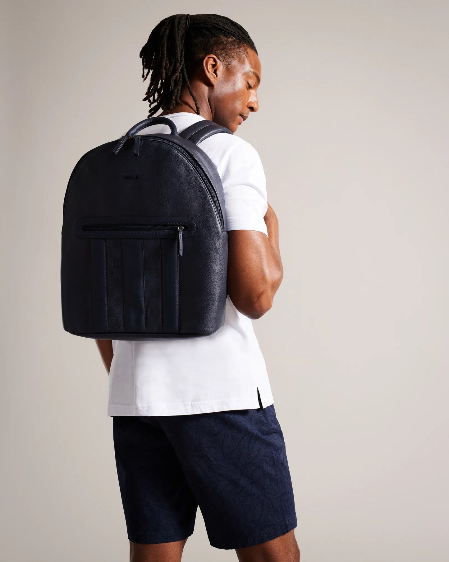 Ted Baker House Check PU Backpack