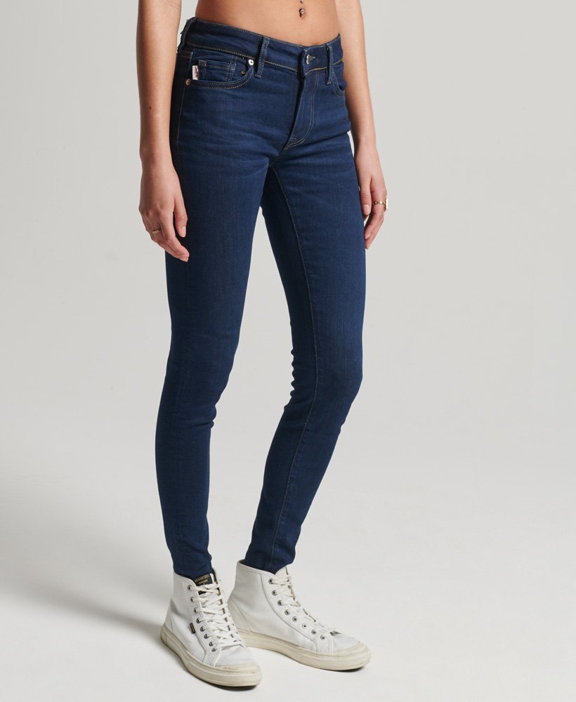 Superdry Vintage Mid Rise Skinny Jeans