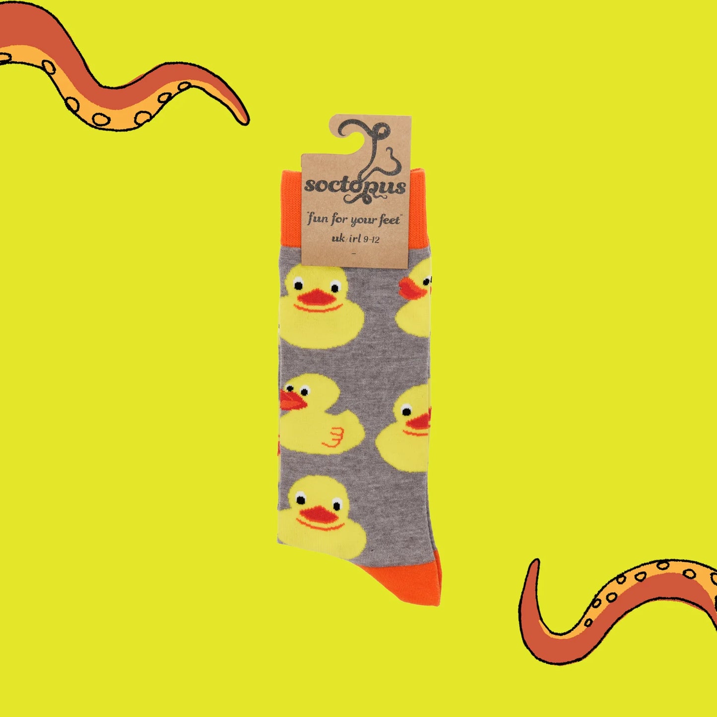 Soctopus Rubber Duckie Socks