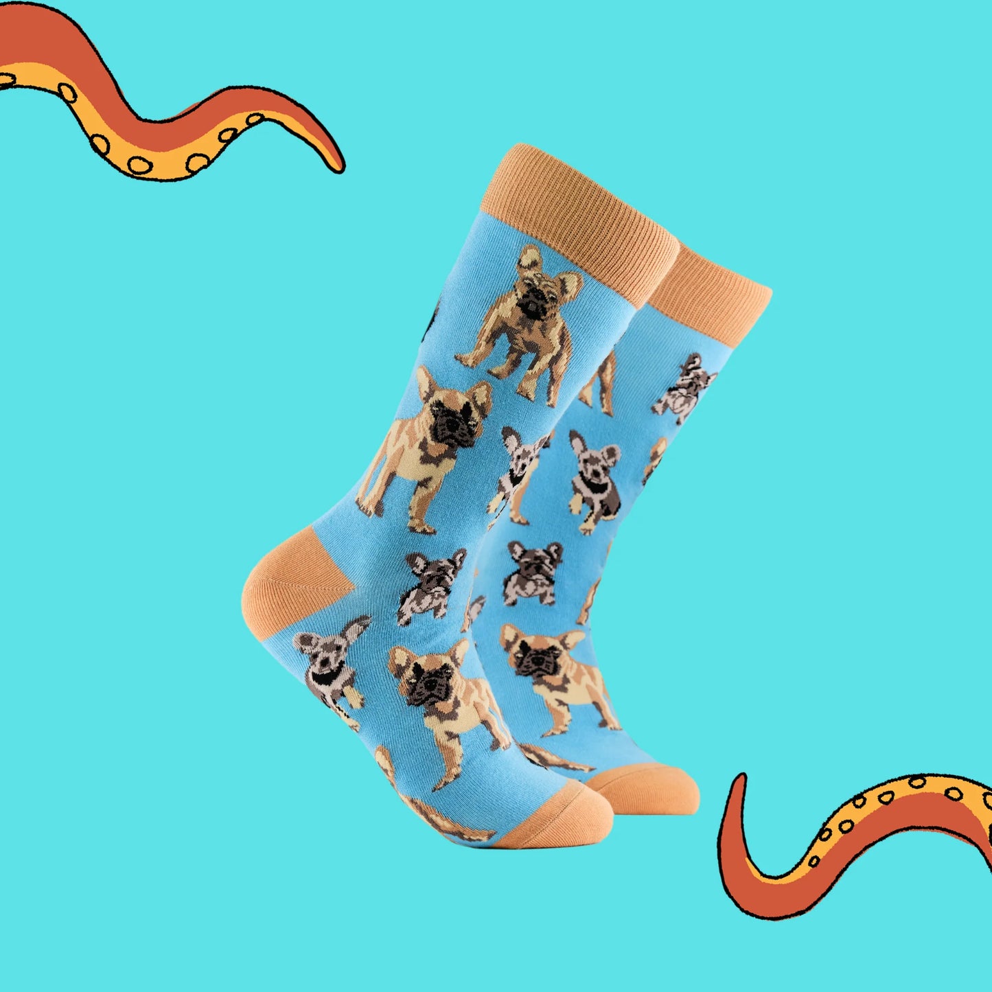 Soctopus Frenchies Socks