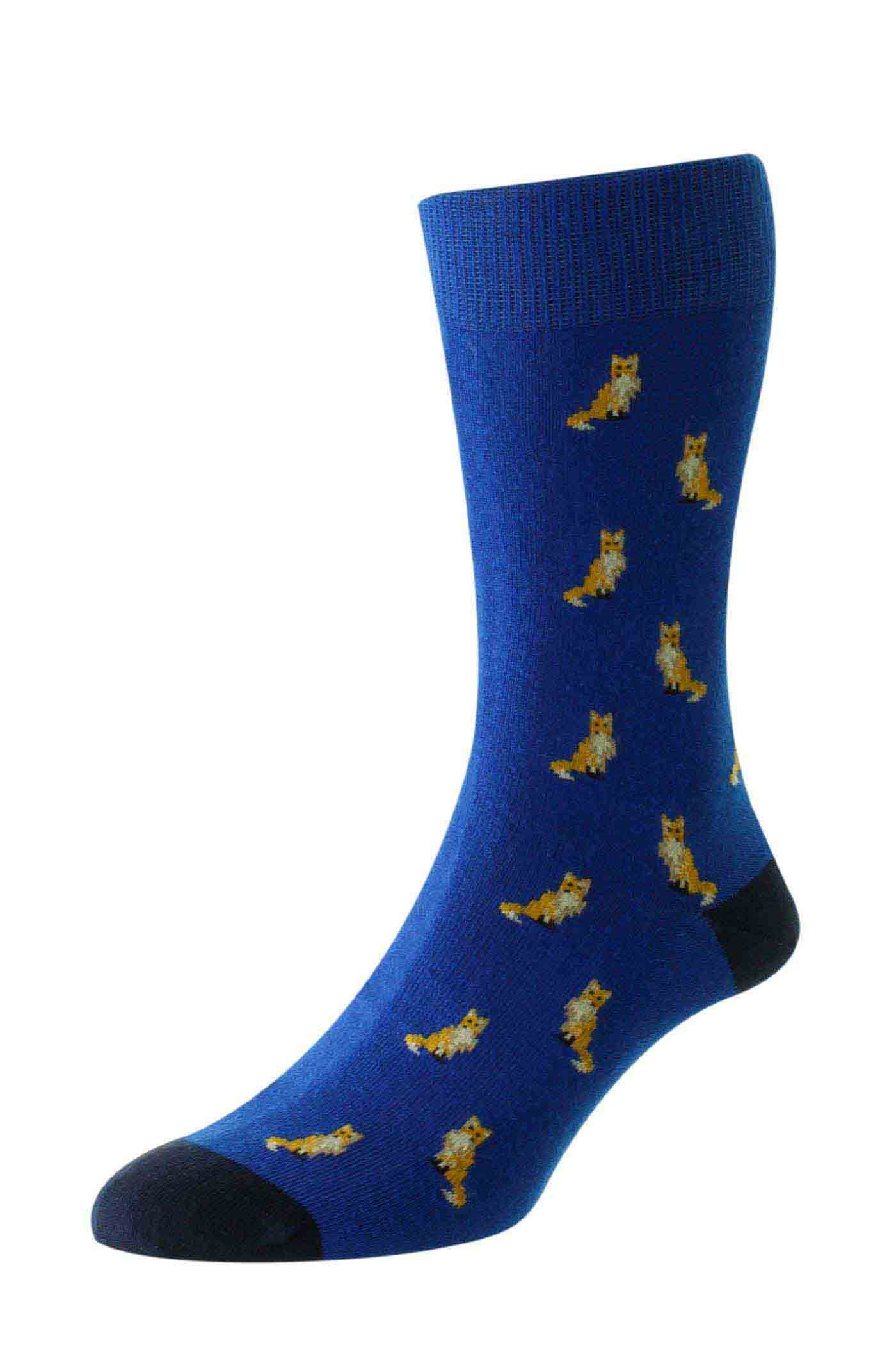 HJ Hall Fox Cotton Socks