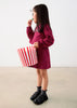 Mayoral Girls Embroidered Fleece Dress