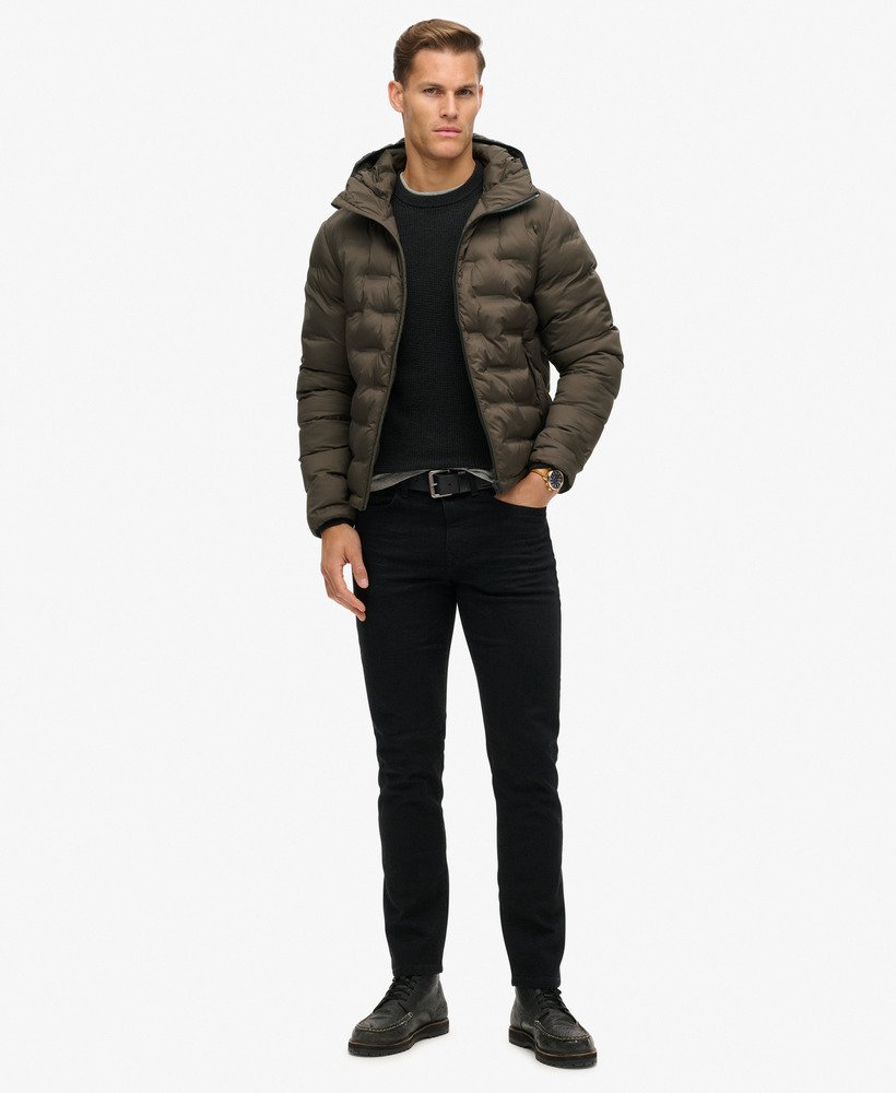 Superdry Hooded Quilted Puffer Coat