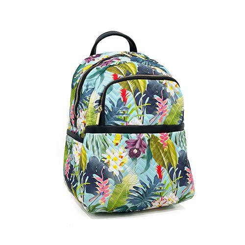 Outdoor Gear 4383 Printed Quilted Backpack