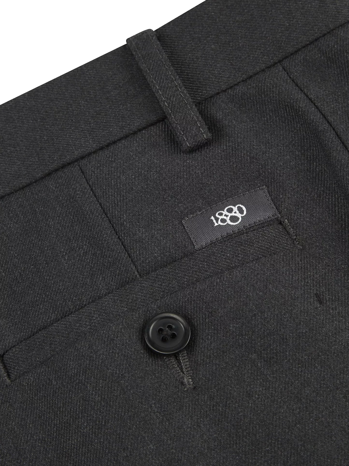 1880 Club Mens' Grey Slim School Trouser 72400