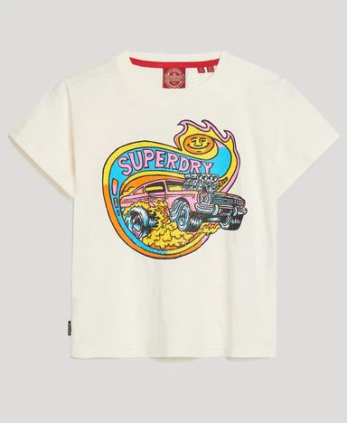 Superdry Neon Motor Graphic T-Shirt