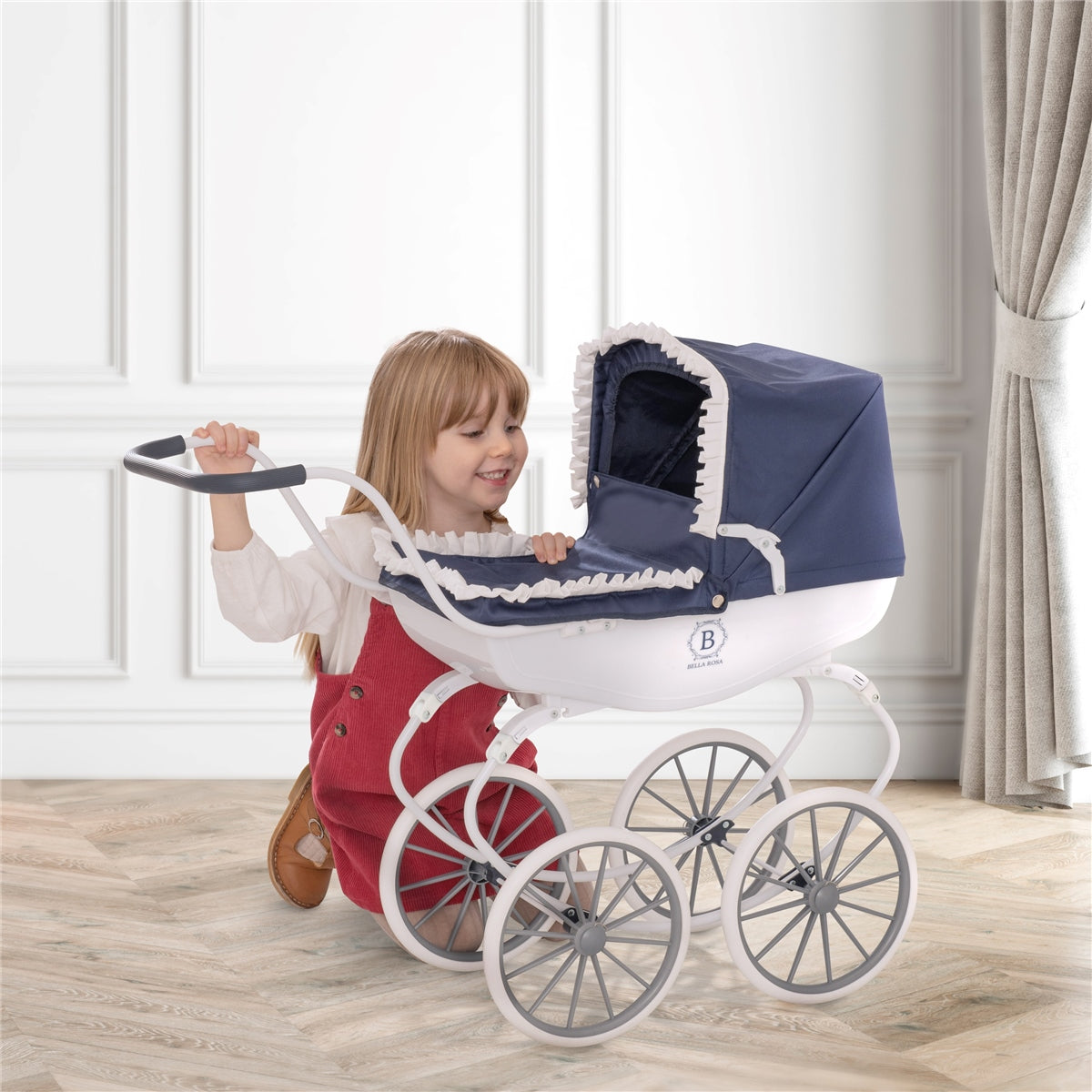 Bella Rosa Windsor Carriage Dolls Pram