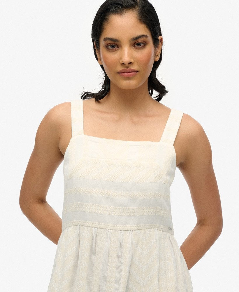 Superdry Statement Tiered Maxi Dress