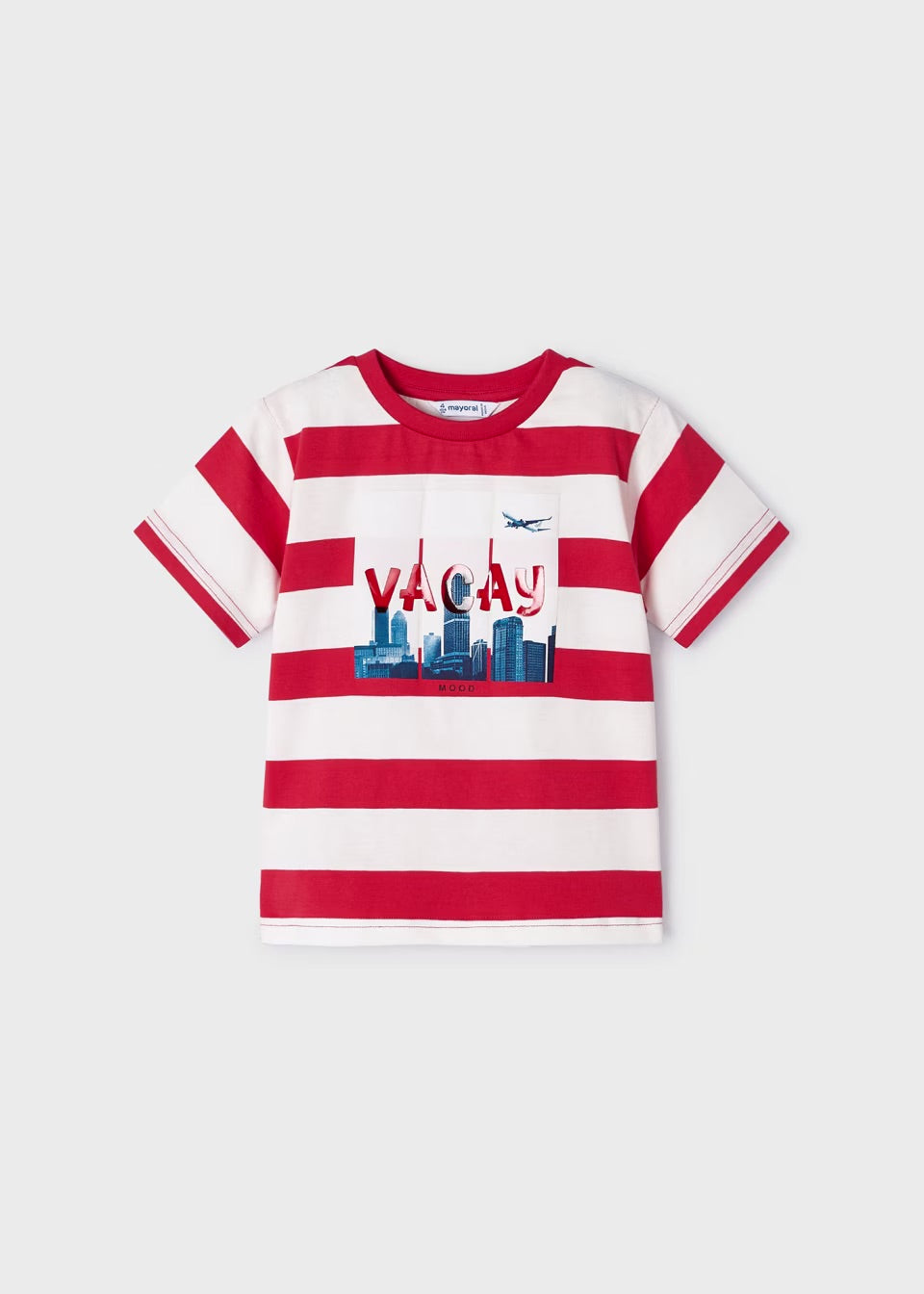 Mayoral Boys Striped T-Shirt 3019