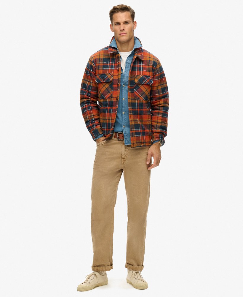 Superdry Surplus Check Quilt Overshirt