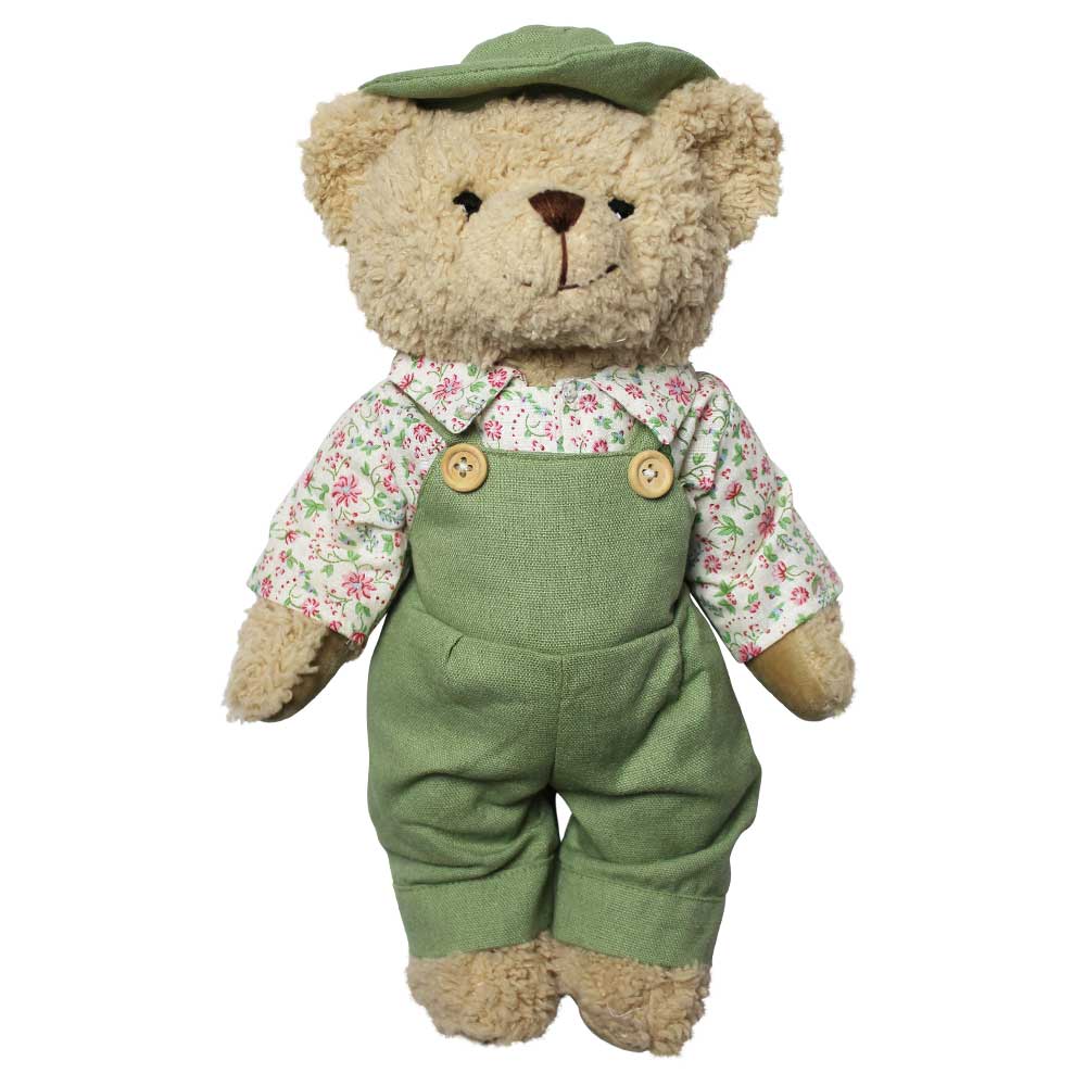 Powell Craft Teddy With Dungarees