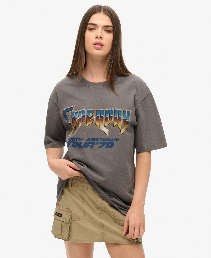 Superdry Women's 70s Rock Graphic T-Shirt